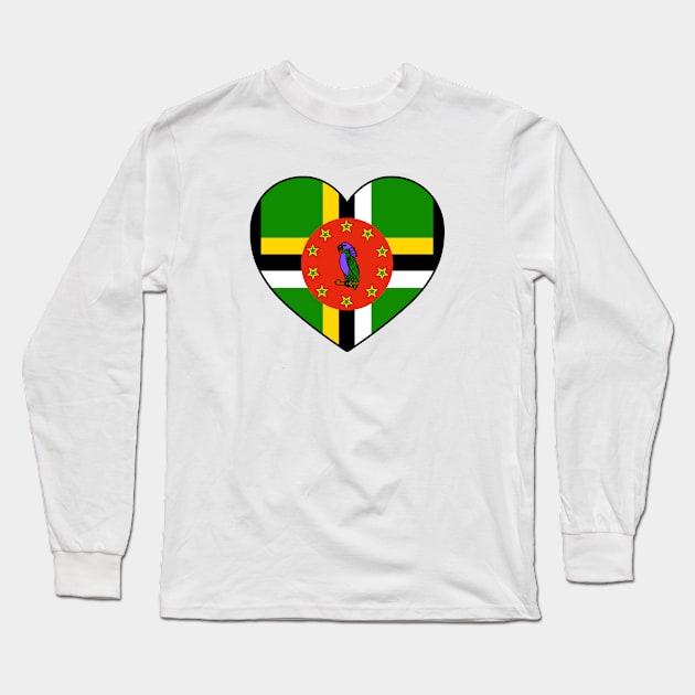 Heart - Dominica _093 Long Sleeve T-Shirt by Tridaak